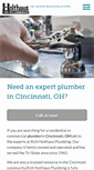 Mobile Screenshot of holthausplumbing.com